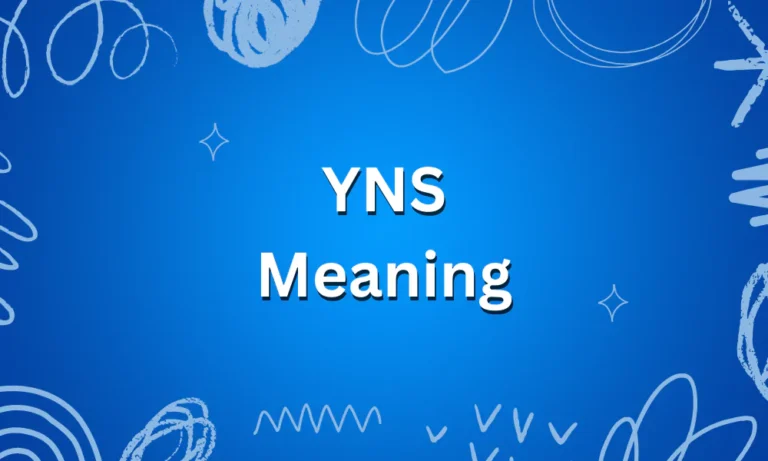 YNS Meaning