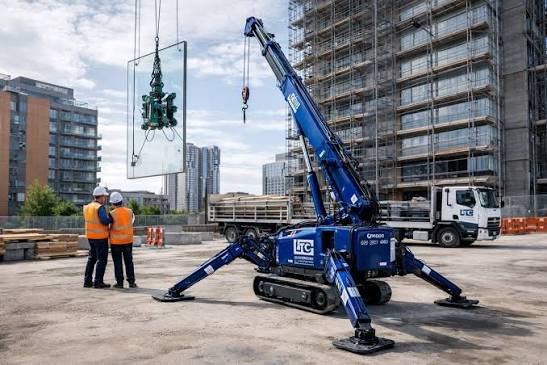 The Benefits of Mini Crane Hire for Construction Projects